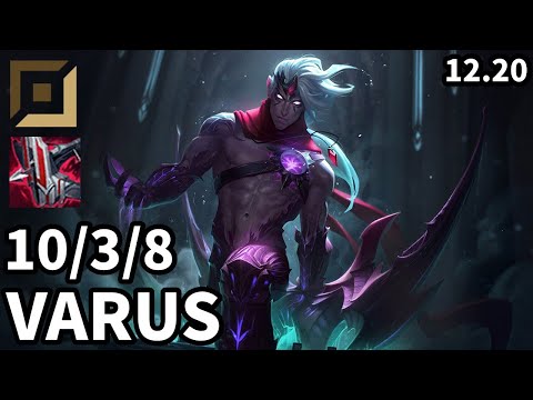 Varus ADC vs Lucian - Ranked Challenger - Patch KR 12.20
