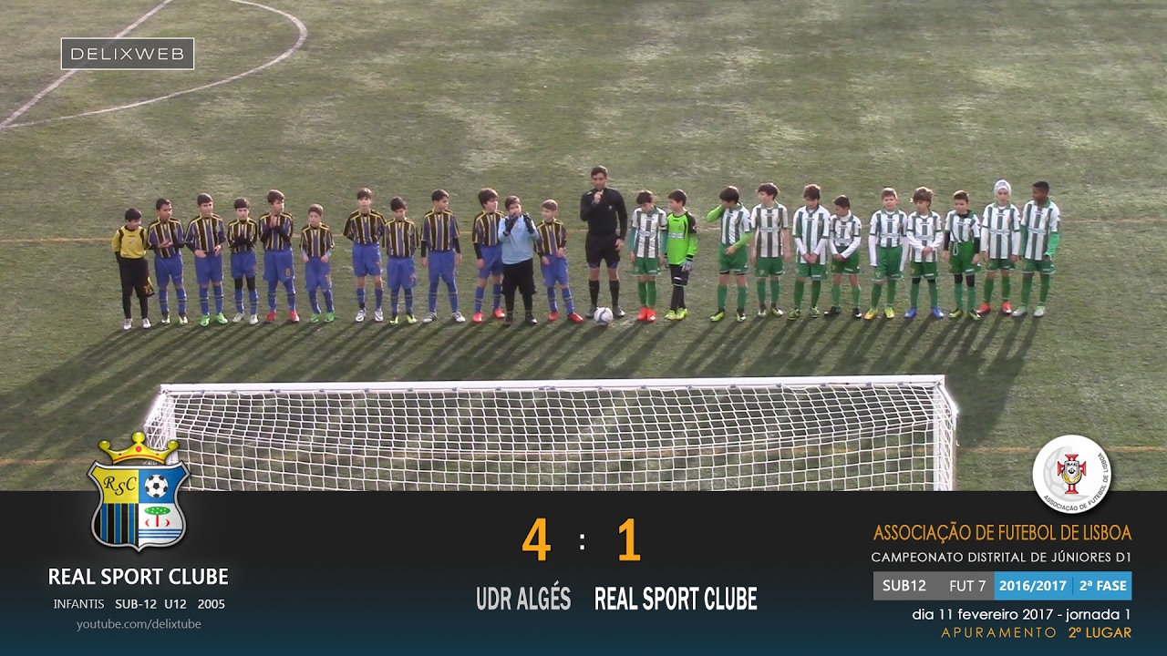 UDR Algés (4-1) Real Sport Clube 