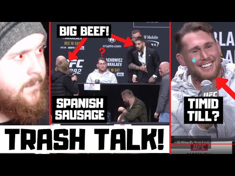UFC 282 Press Conference Reaction! Pimblett & Topuria Trash Talk! Till Scared Of Du Plessis?