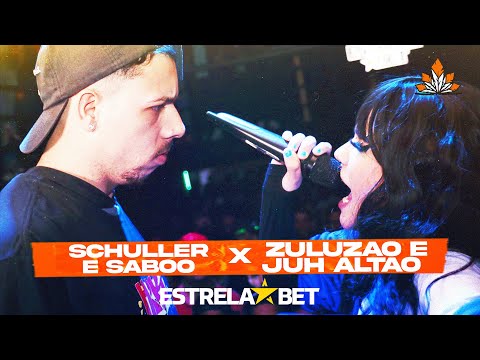 (GASTAÇÃO) ZULUZÃO E JUH ALTÃO X SCHULLER E SABOÓ | PRIMEIRA FASE | 289ª Batalha da Aldeia