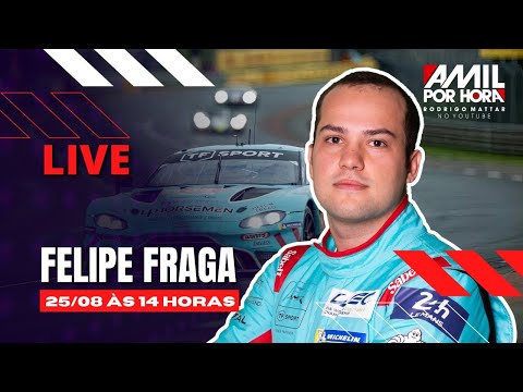 #WEC #LM24 A Mil Por Hora AO VIVO com Felipe Fraga - dia 25/08, às 14h