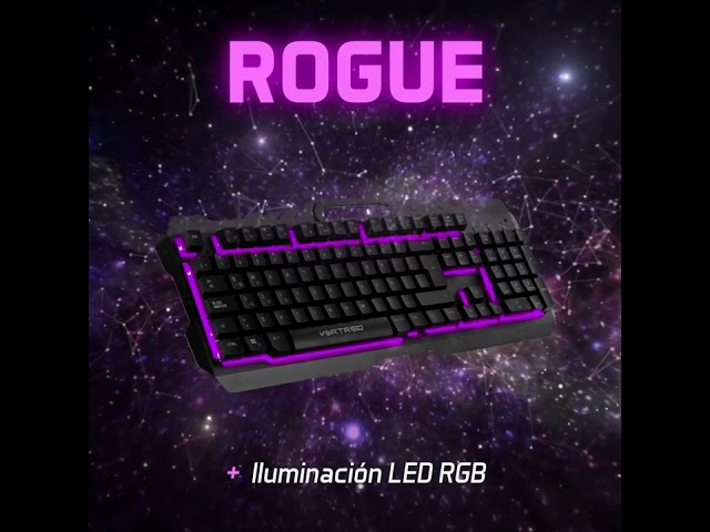 Vídeo relacionado con Vendopolis Teclado Gaming QWERTY con Cable Retroiluminado Español con Ñ Teclado metalico con 104 Teclas Led Iluminacion