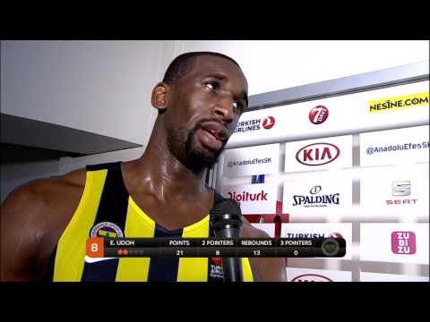 Post-game interview: Ekpe Udoh, Fenerbahce Istanbul 