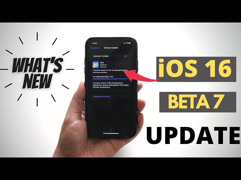 iOS 16 Beta 7 Update on iPhone XR !