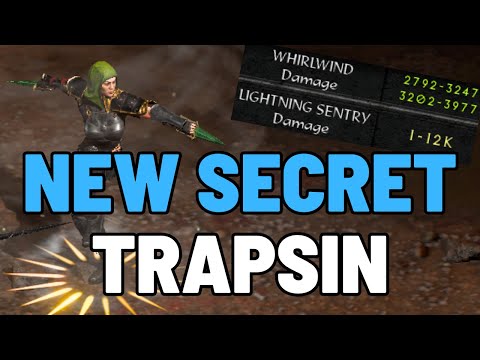 Diablo 2 Assassin Guide: CHAOS TRAPSIN |  Insane Burst Build!⚡⚡⚡