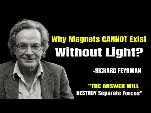 Why Magnets CANNOT Exist Without Light? The Secret Will DESTROY Your Two Separate Forces