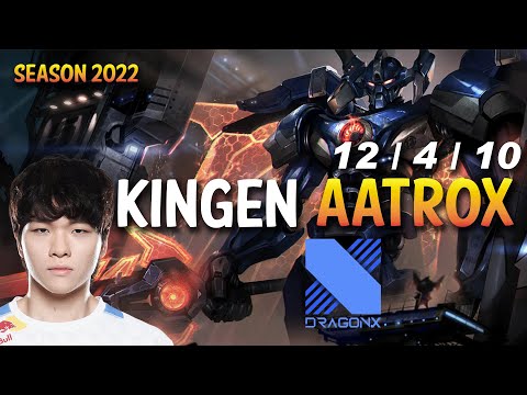 DRX Kingen AATROX vs GANGPLANK Top - KR Ranked