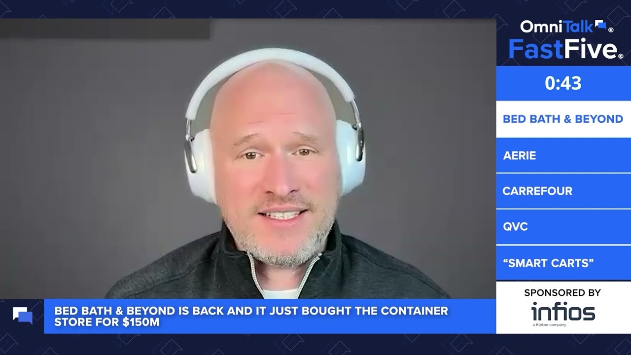 Bed Bath & Beyond Is Back And It Just Bought The Container Store For $150M | Fast Five Shorts