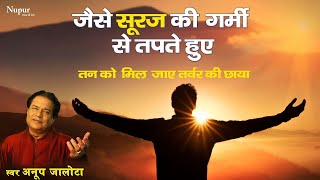 Anup Jalota | Jaise Suraj Ki Garmi Se | Prayer | जैसे सूरज की गर्मी से  | Hindi Devotional Bhajan
