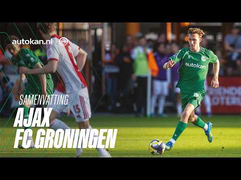 AFC Amsterdamsche Football Club Ajax Amsterdam 2-0 FC Groningen