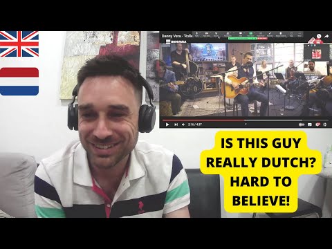 Brits React To Danny Vera - Roller Coaster - A Dutchman Singing American Country Music!