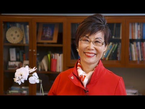 Dean Shim sends well wishes to Badger Olympians!