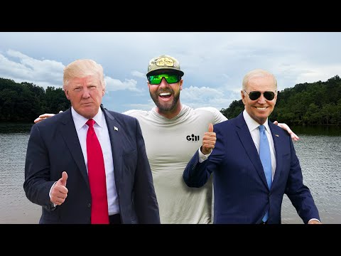 PRESIDENT TRUMP and JOE BIDEN Go Fishing...