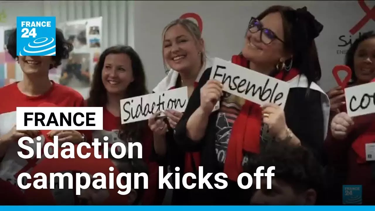 AIDS prevention campaign kicks off in France • FRANCE 24 English