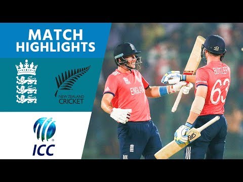 3 Buttler Sixes To Reach The Final! | England vs New Zealand | ICC Men's #WT20 2016 - Highlights