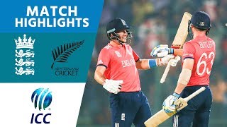 3 Buttler Sixes To Reach The Final! | England vs New Zealand | ICC Men's #WT20 2016 - Highlights