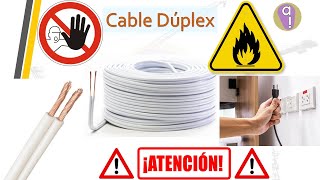 Cable Dúplex | ¿Por qué no usar Cable Duplex en nuestras Instalaciones Eléctricas