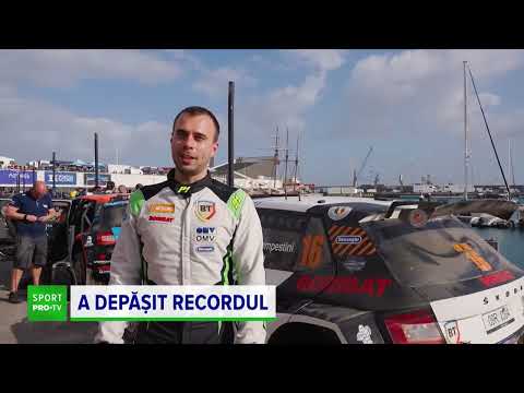 Tempestini a reușit să intre în istorie la europeanul de raliuri