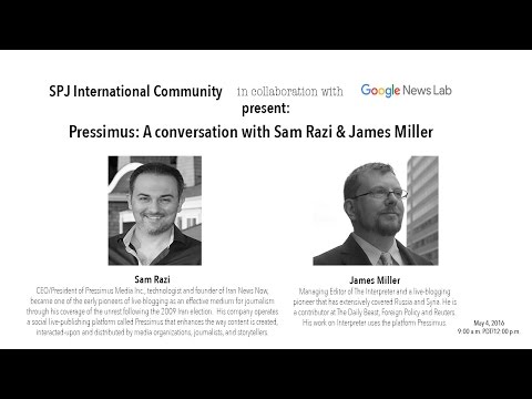 Pressimus: A Conversation with Sam Razi & James Miller - YouTube