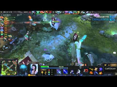Na'Vi.NA vs Mouz Game 1 - GIGABYTE Challenge - @DotaCapitalist & @NahazDota
