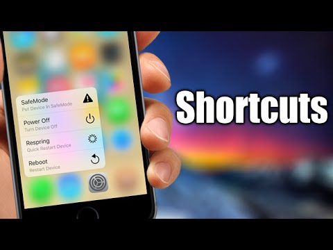 Shortcuts - iOS 9 Jailbreak Cydia Tweak