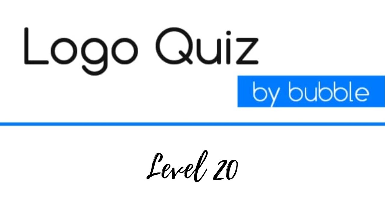 Logo Quiz by bubble (Level 20)