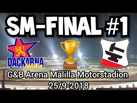 Speedway Vloggen #11 | SM-FINAL #1 | Dackarna VS Smederna | Elitserien 2018