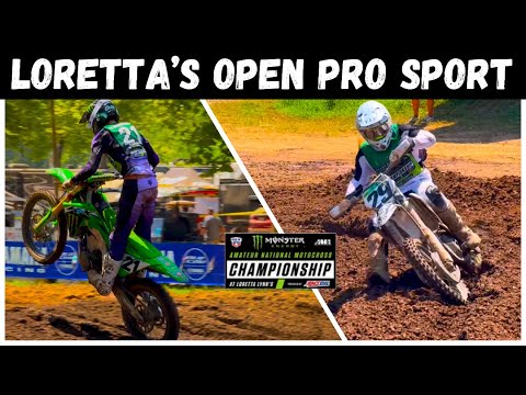 Kids vs Vets at Loretta Lynn’s! Moto 1 Open Pro Sport NATIONAL
