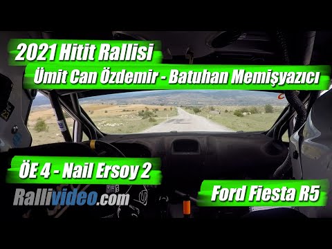 INCAR // 2021 Hitit Rallisi / Ümit Can Özdemir - Batuhan Memişyazıcı / ÖE 4 Nail Ersoy 2 / Fiesta R5