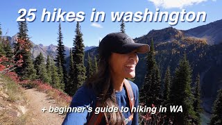 25 hikes in washington + beginner