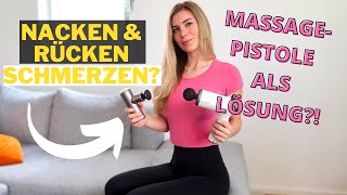 Was tun bei Rücken & Nacken Schmerzen? Massagepistolen im Vergleich I Anwendung I MIWEBA Sports I AD