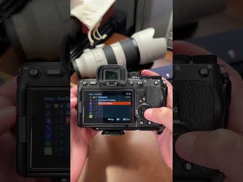 Sony A7IV: Where is the NTSC and PAL selector? #sonyalpha #tipsandtricks #QandA