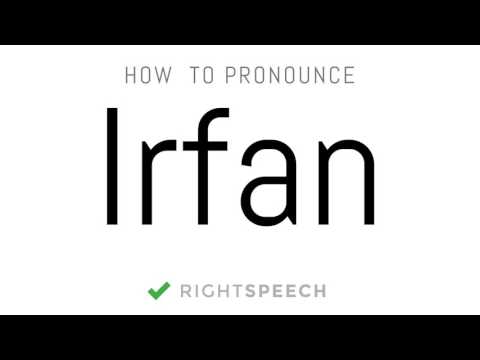 Irfan - How to pronounce Irfan - Indian Boy Name