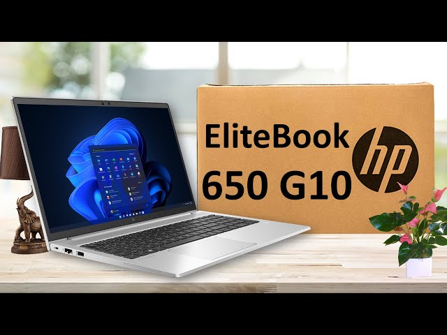 YouTube Video - HP EliteBook 650 G10 NoteBook (13th-generation new laptop 2023) Full Review !