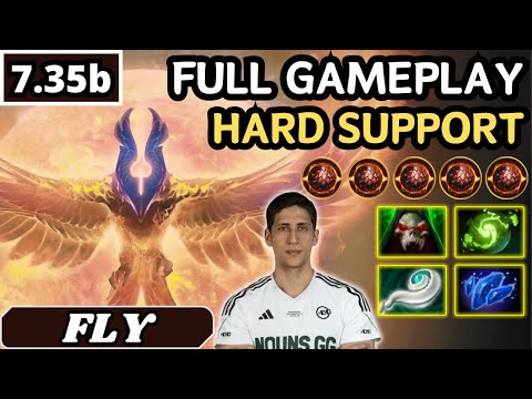 7.35b - Fly PHOENIX Hard Support Gameplay 23 ASSISTS - Dota 2 Full Match Gameplay