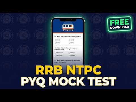 RRB NTPC PYQ Mock Test