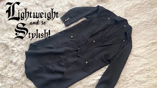In Hand Review of Steampunk Tailcoat Renaissance Jacket