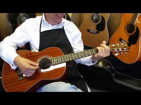 3/4 travel-size acoustic Zager guitar with LR Baggs pick-up image 18