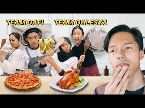 DAFI VS QALESYA PERTANDINGAN MEMASAK!