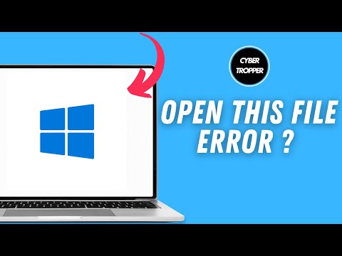 How to Fix “How do You Want to Open This File Error” Windows