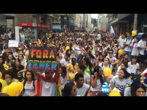 Protesto de Alunos do IFES Contra a PEC 241 - Vitória-ES 24/10/2016