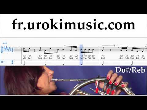 Comment Jouer du Cor D'harmonie Ozuna x Romeo Santos - El Farsante Remix Tab Tablature um-i829