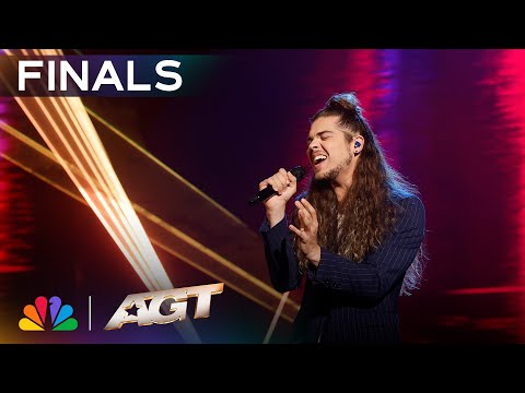 Jourdan Blue Gives His ALL With “Golden” From KPop Demon Hunters | Finals | AGT 2025