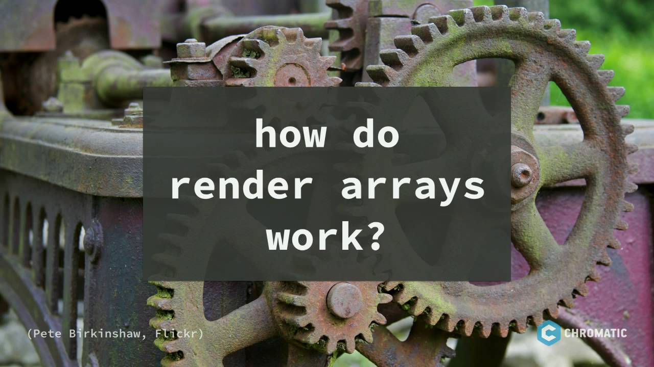 DrupalCon New Orleans 2016: Aha! Understanding and Using Render Arrays in Drupal 8