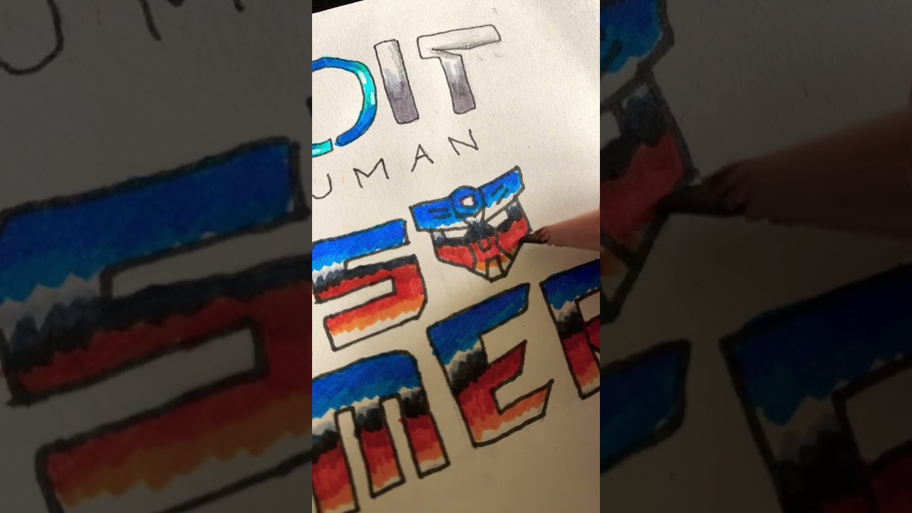 Transformers logo #transformers #logo #fypシ #fyp #shorts #art #viral #shorts