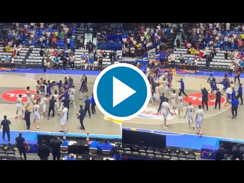 Spurs Player in Huge Postgame Brawl! Dominican Republic vs Argentina AmeriCup Chaos