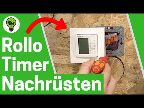 Roller shutter timer retrofitting ✅TOP INSTRUCTIONS: How to remove blind switches & connect timers