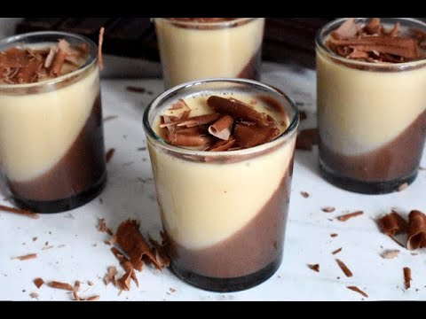 Best Chocolate and Caramel Panna Cotta Recipe