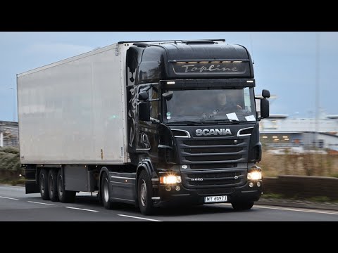 [ 4K ] Truck Spotting at the Port of Dover - Vol. 2