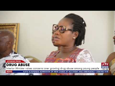 Drug abuse: Interior Minister raises concerns over growing drug abuse among young people.